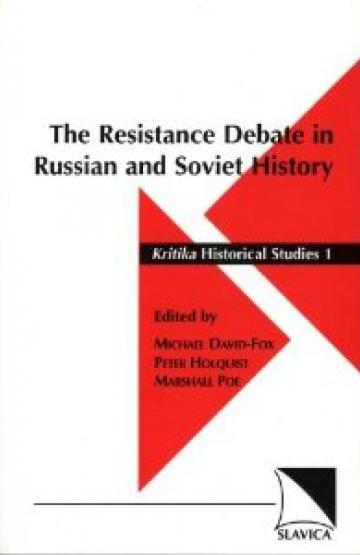 book cover, The Resistance Debate in Russian and Soviet History