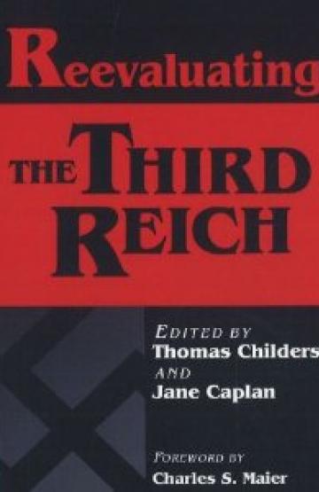 book cover, Reevaluating the Third Reich