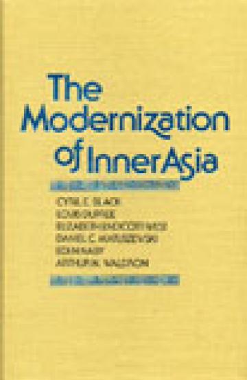 book cover, The Modernization of Inner Asia