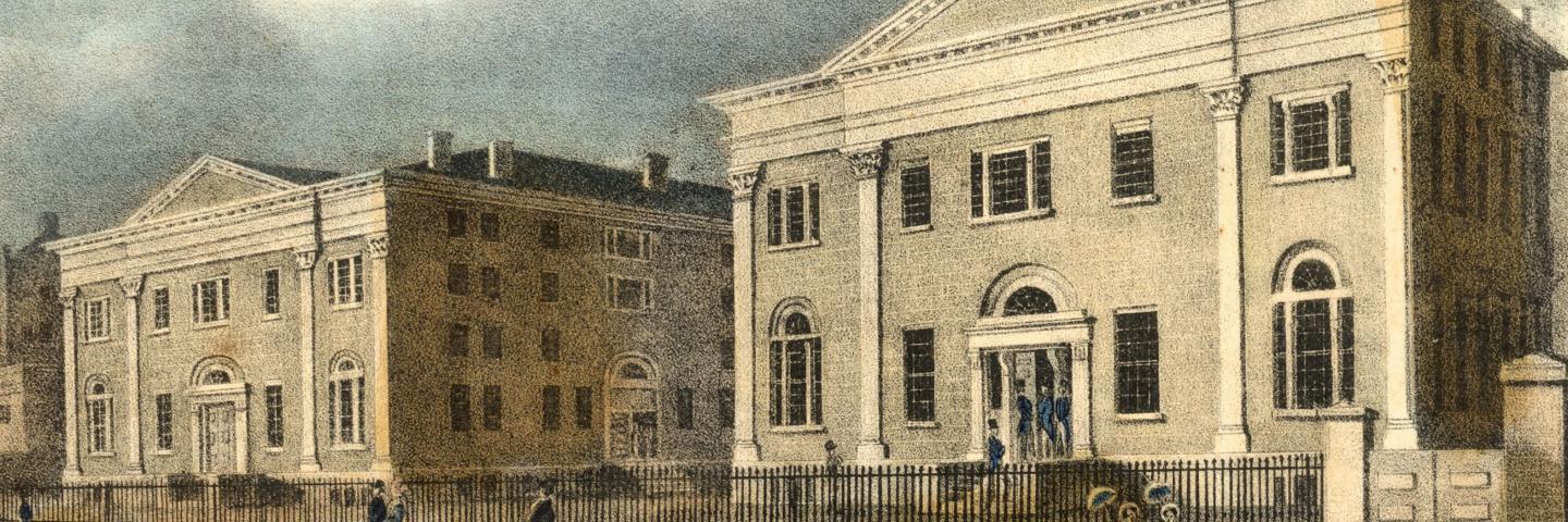 Ninth Street Campus, University of Pennsylvania, built 1829